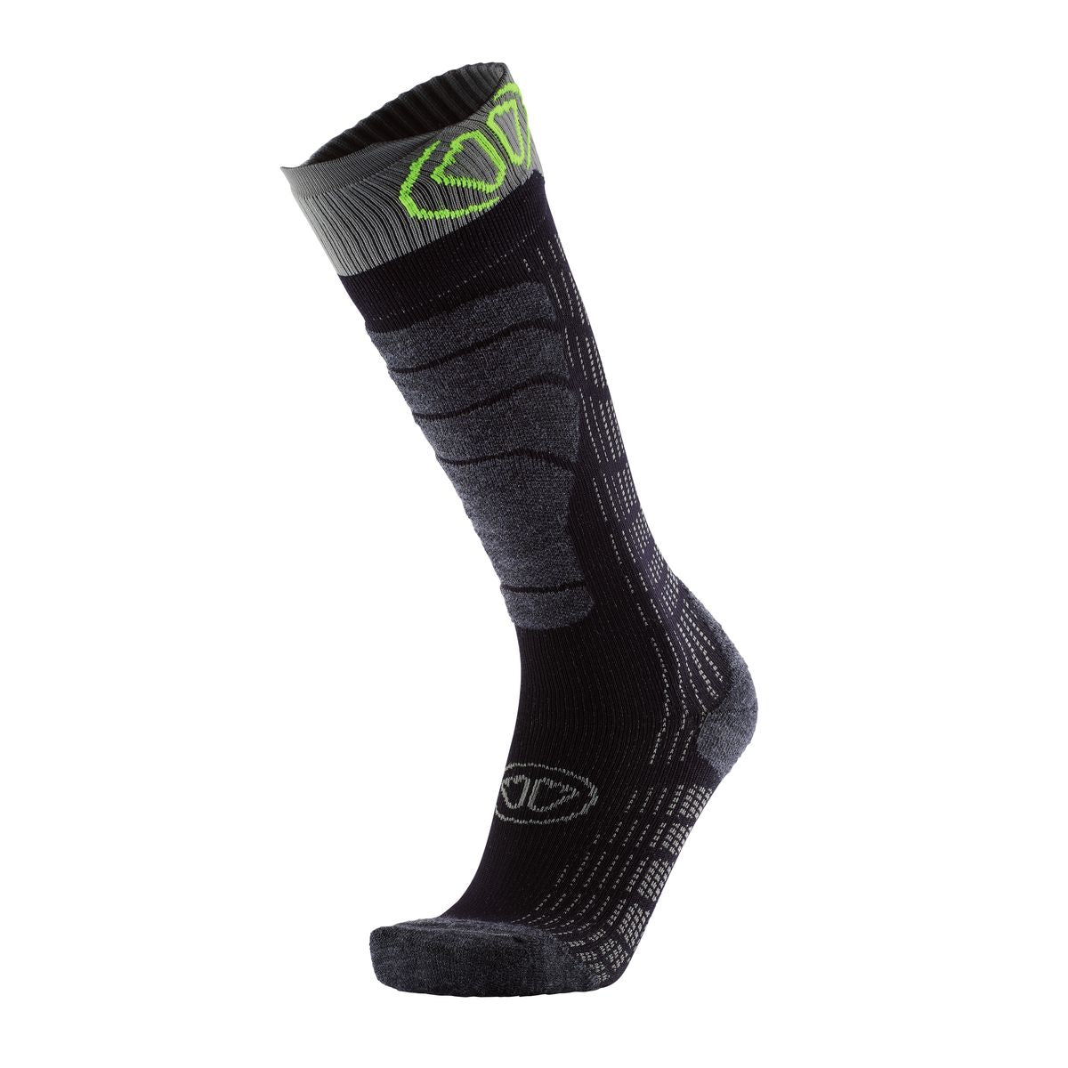SKI COMFORT SOCKS BLACK - GREY