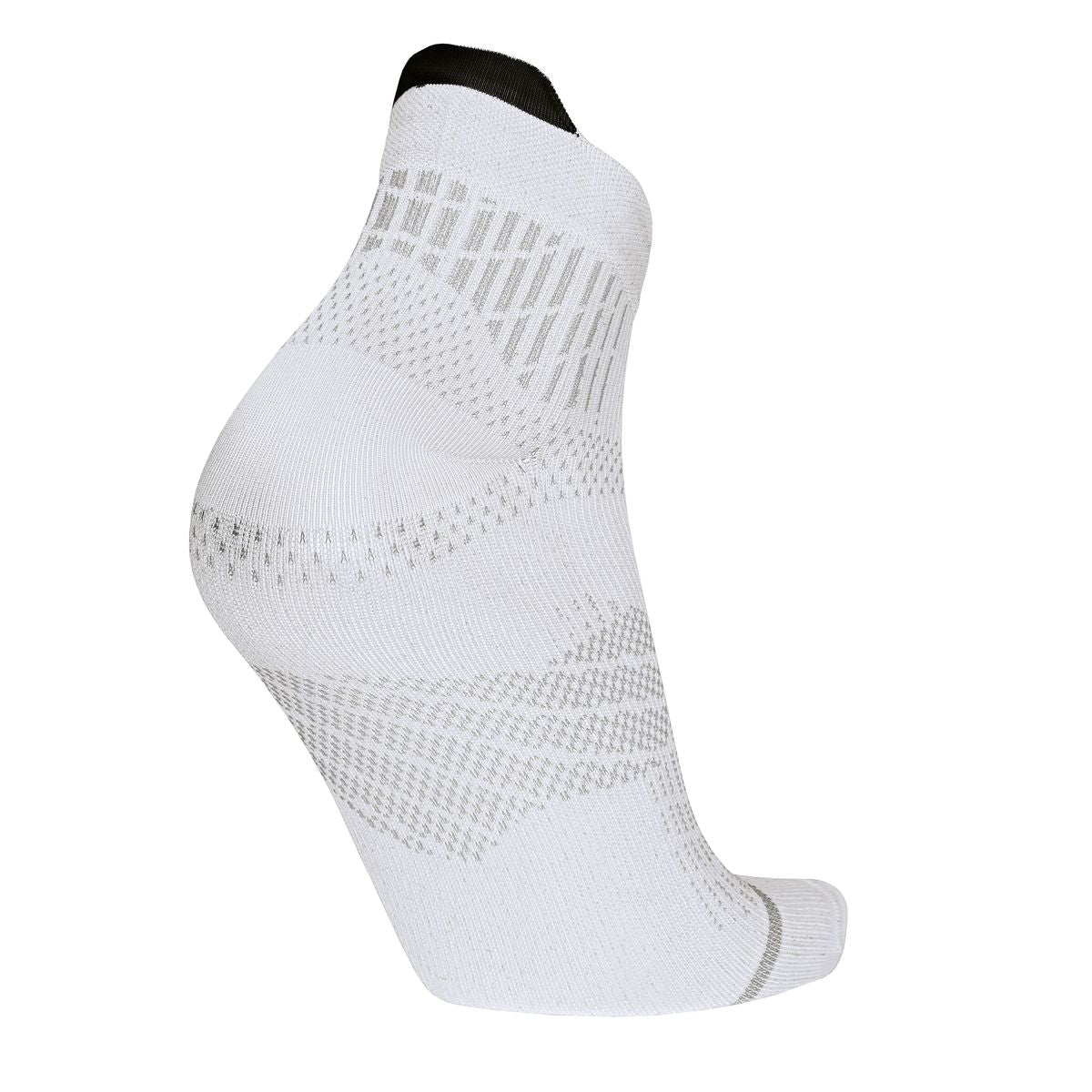 RUN ANATOMIC ANKLE UNISEX RUNNING SOCKS WHITE