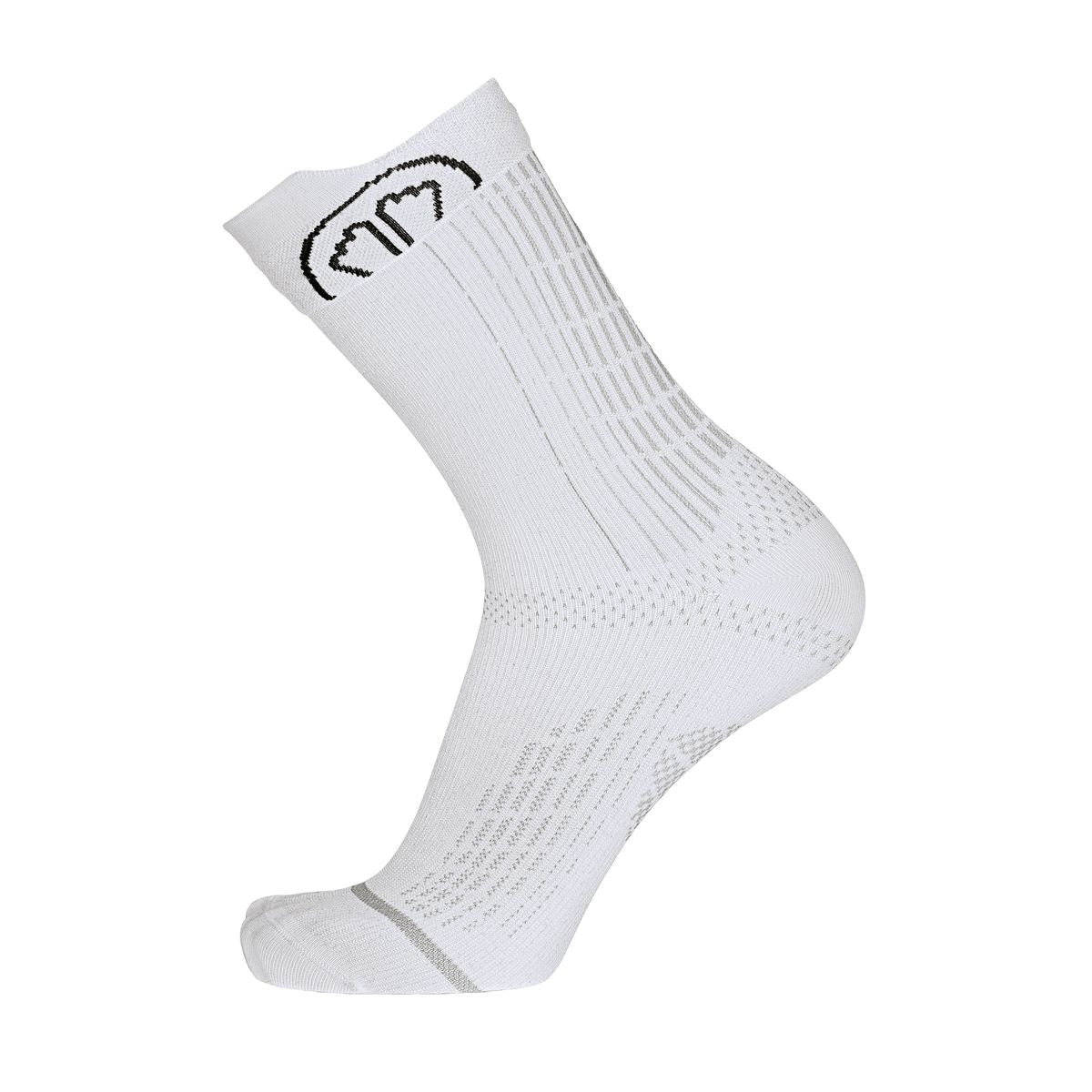 RUN ANATOMIC CREW UNISEX RUNNING SOCKS WHITE