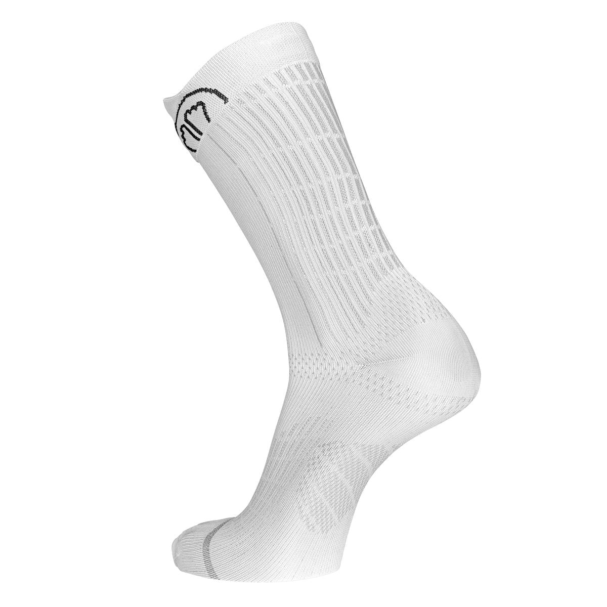 RUN ANATOMIC CREW UNISEX RUNNING SOCKS WHITE