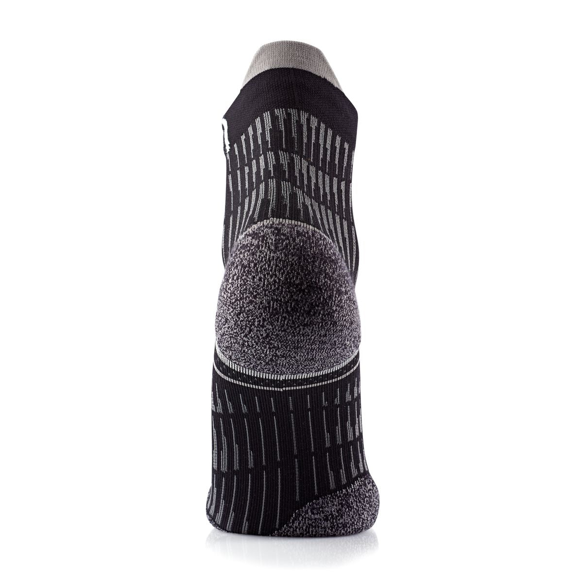 RUN ANATOMIC COMFORT UNISEX RUNNING SOCKS BLACK - GREY