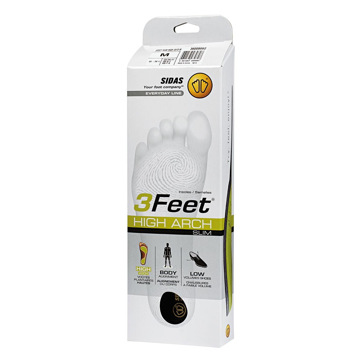 SEMELLES 3FEET SLIM HIGH