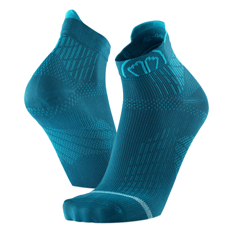 RUN ANATOMIC ANKLE WOMEN RUNNING SOCKS AQUAMARINE