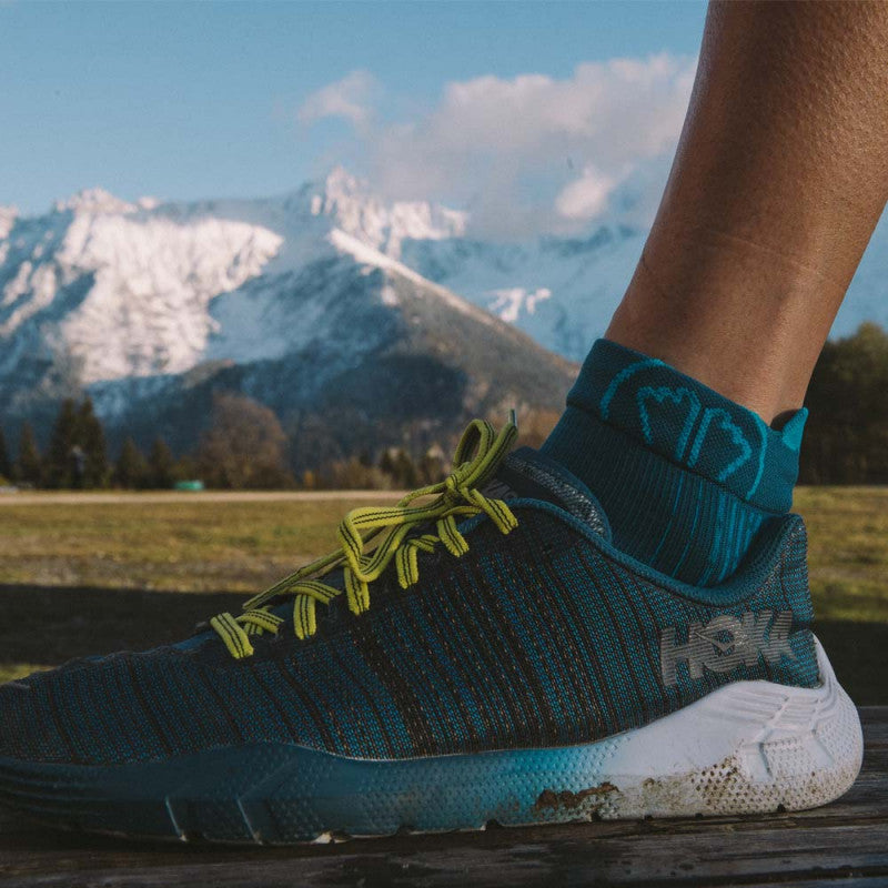 BAS DE COURSE À PIED RUN ANATOMIC ANKLE FEMMES AQUAMARINE