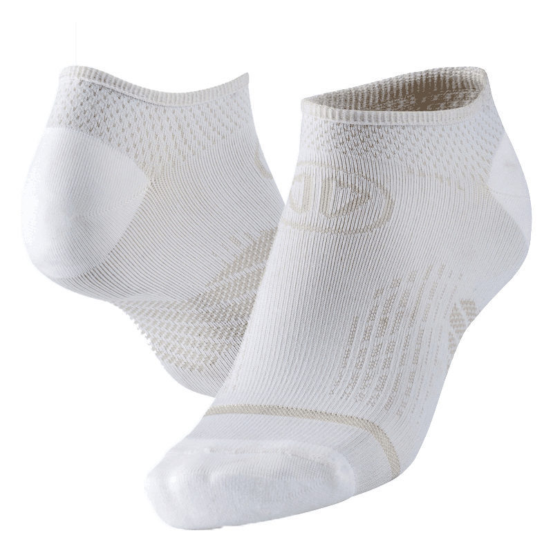 RUN ANATOMIC LOW UNISEX RUNNING SOCKS WHITE