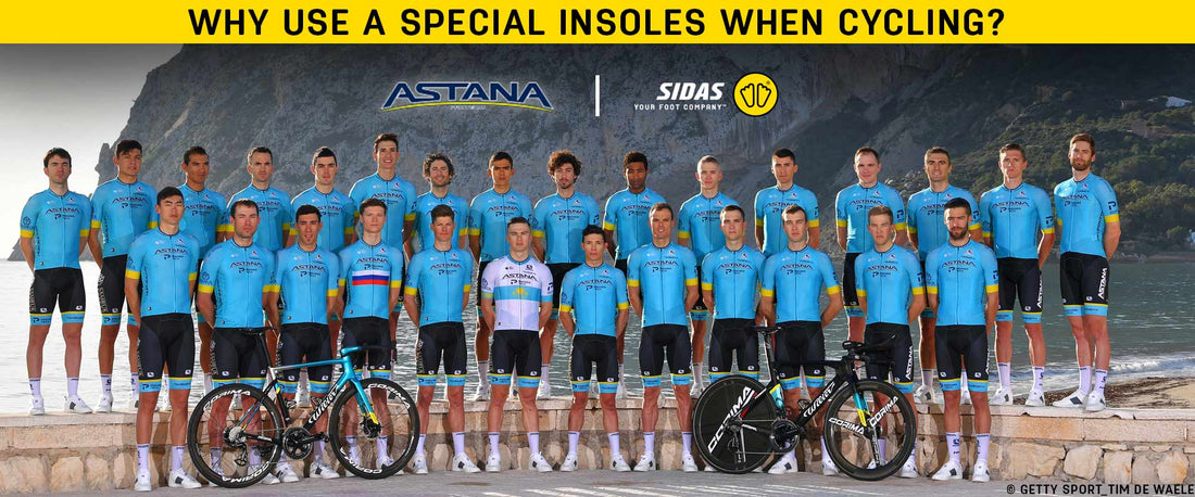 WHY USE SPECIAL INSOLES WHEN CYCLING?