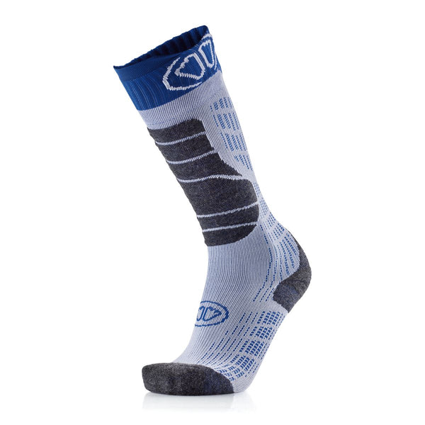 SKI COMFORT+ SOCKS WHITE - BLUE