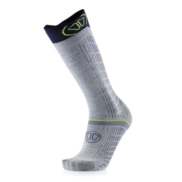 SKI MERINO PERFORMANCE SOCKS WHITE - BLUE