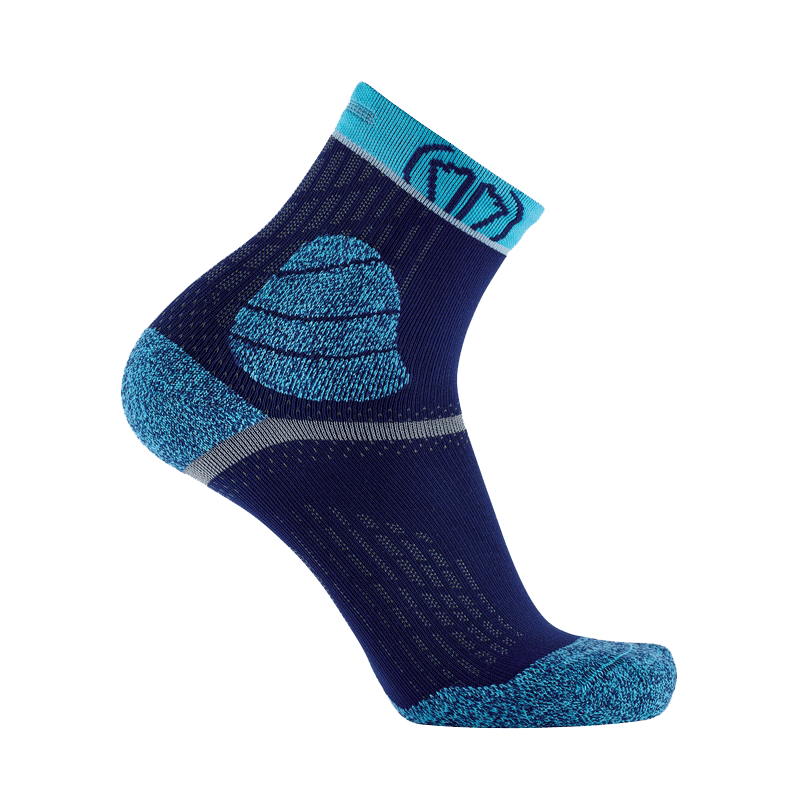 TRAIL PROTECT RUNNING SOCKS BLUE - TURQUOISE
